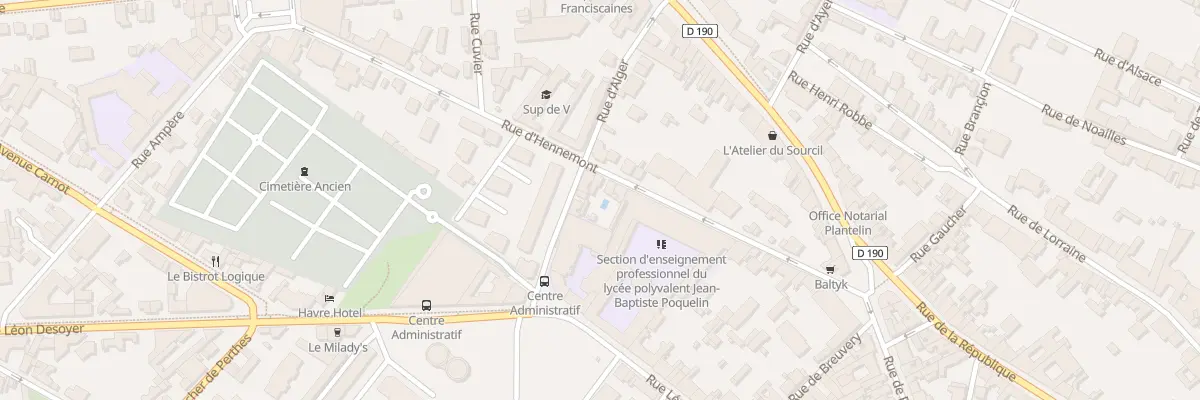 Plan du 15B Rue d’Hennemont à Saint-Germain-en-Laye