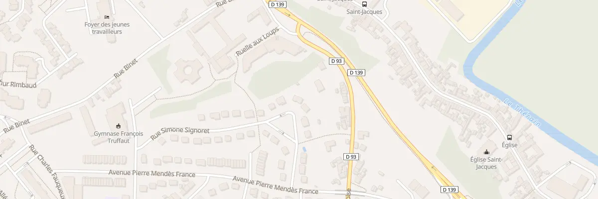 Plan du 14 Rue Simone Signoret à Beauvais