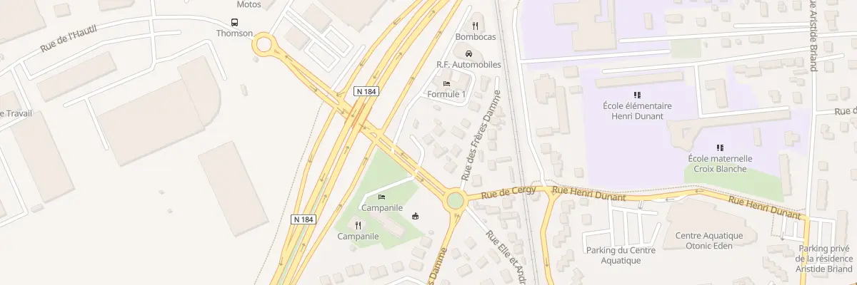 Plan du 96A Rue de Cergy à Conflans-Sainte-Honorine