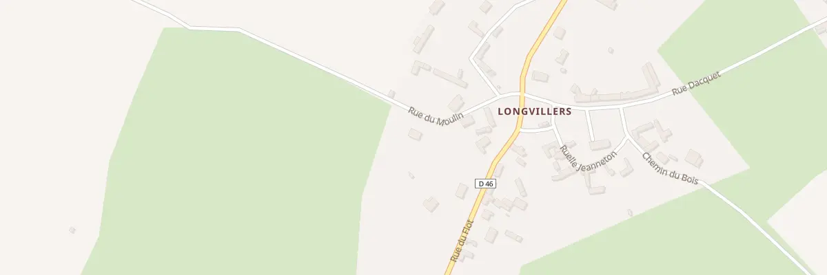 Plan du 5 Rue du Moulin à Domléger-Longvillers