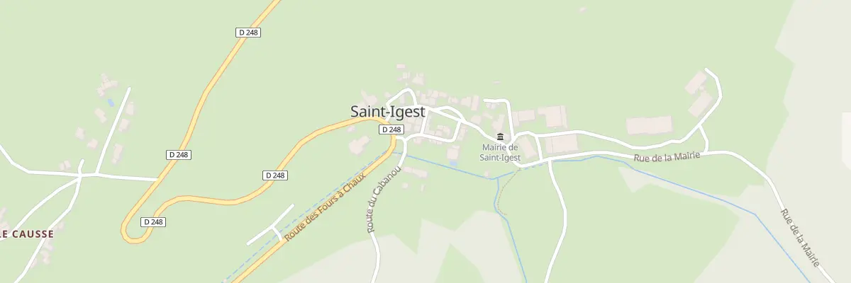 Plan du 5005 Saint Igest à Saint-Igest