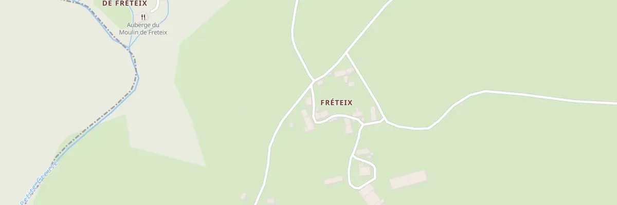 Plan du 5 Freteix à Bétête