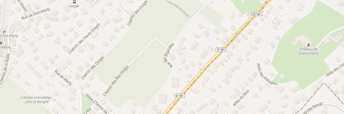 Plan du 81 Rue des Bigaudes à Mareil-Marly