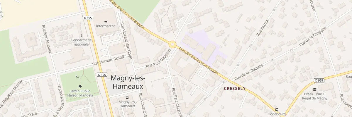 Plan du 25 Rue Paul Cézanne à Magny-les-Hameaux