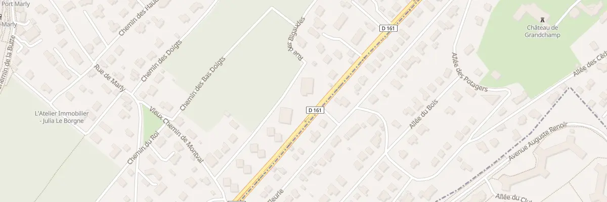 Plan du 108 Rte de l’Etang la Ville à Mareil-Marly