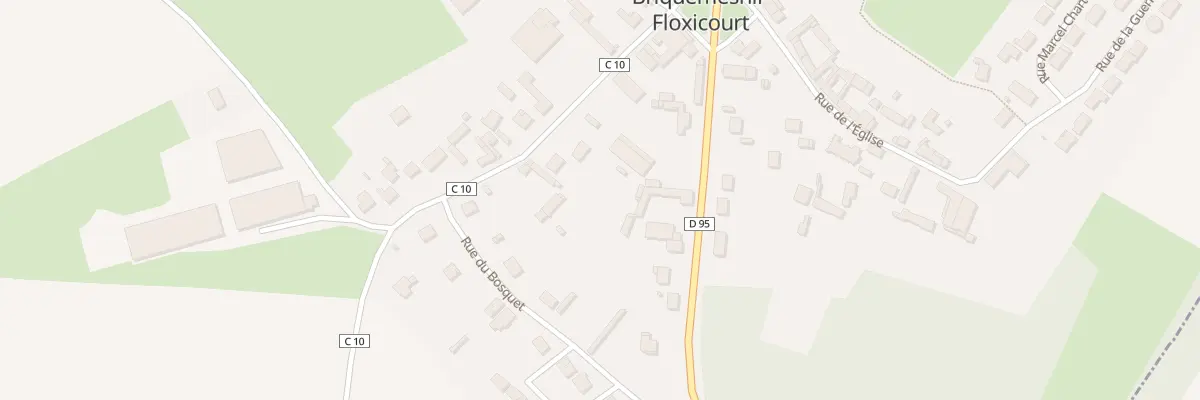 Plan du 9 Rue du Vieux Moulin à Briquemesnil-Floxicourt
