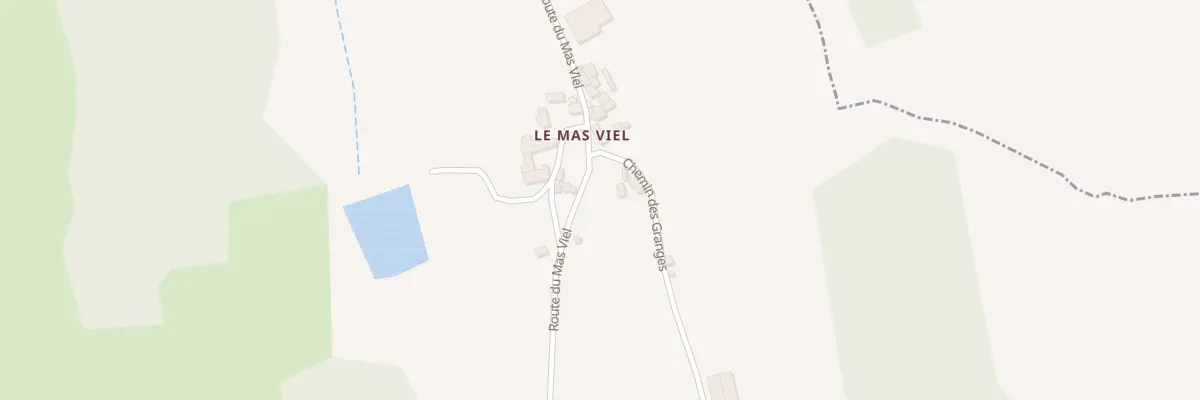 Plan du 5151 Le Mas Viel à Saint-Igest