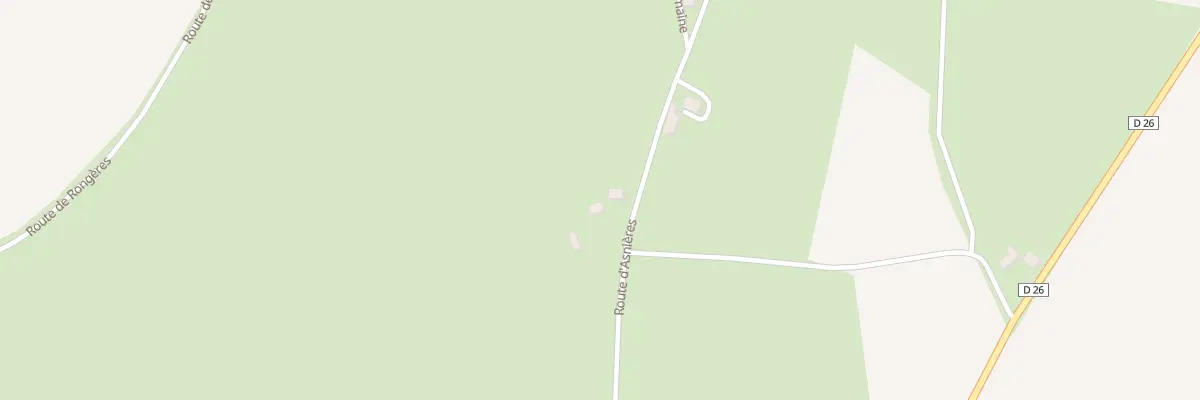 Plan du 5 Rte d’Asnières à Feusines