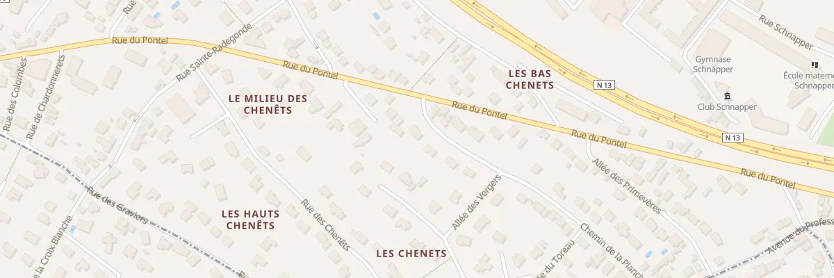 Plan du 49 Che de la Planche à Saint-Germain-en-Laye