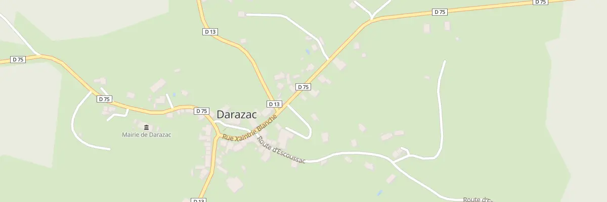Plan du 5193 Le Bourg à Darazac