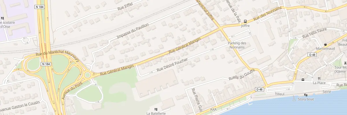Plan du 20 Rue Désiré Foucher à Conflans-Sainte-Honorine
