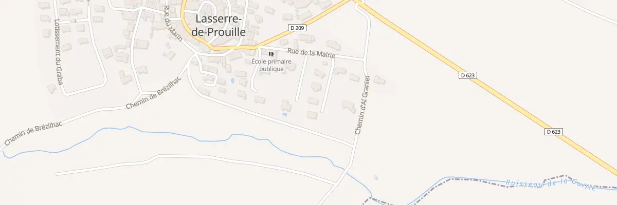 Plan du 18 Rue de la Mairie à Lasserre-de-Prouille
