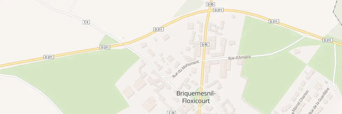 Plan du 5021 Le Village à Briquemesnil-Floxicourt