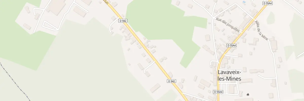 Plan du 31 Rte d’Ahun à Lavaveix-les-Mines