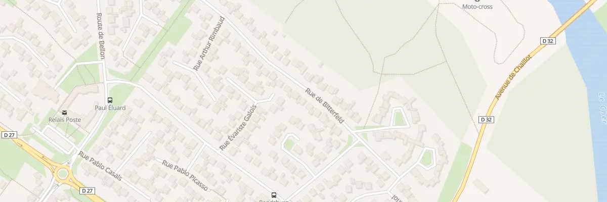 Plan du 32 Rue de Bitterfeld à Vierzon