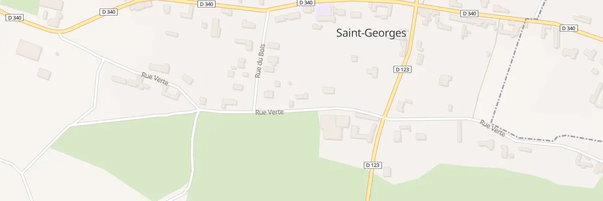 Plan du 18 Rue Verte à Saint-Georges