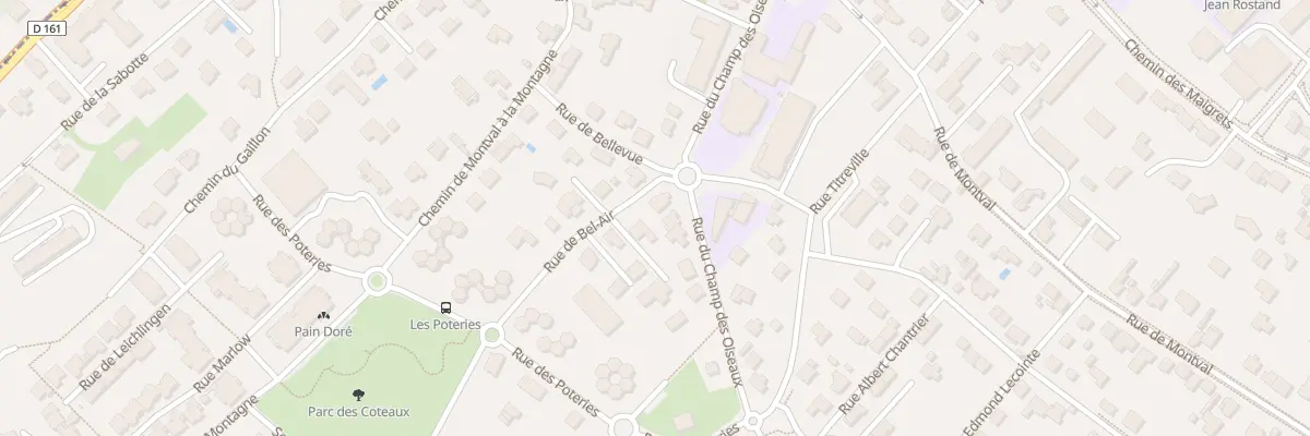 Plan du 29 Rue du Champ des Oiseaux à Marly-le-Roi