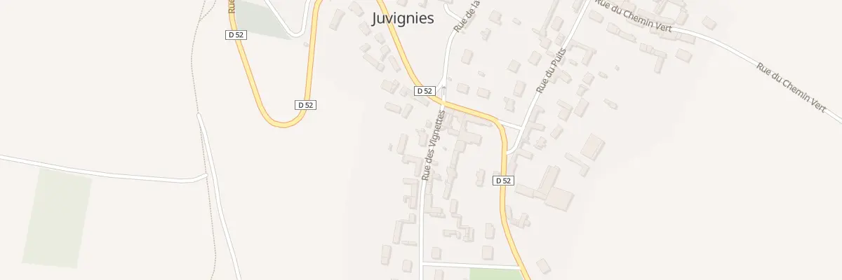 Plan du 4 Rue des Vignettes à Juvignies