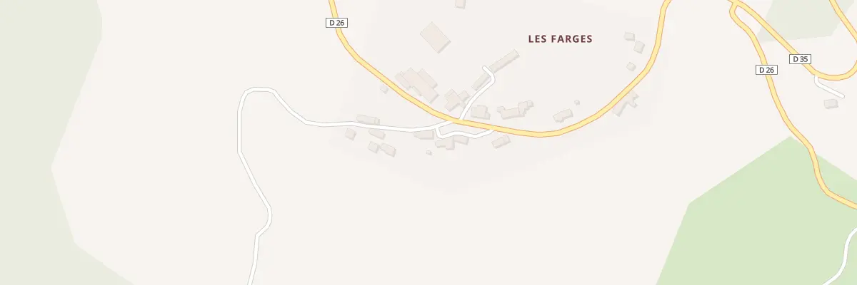 Plan du 5154 Les Farges à Gioux