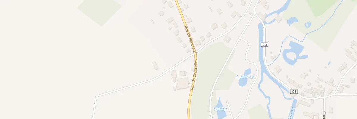 Plan du 84 Rue de Renonval au Mérévillois
