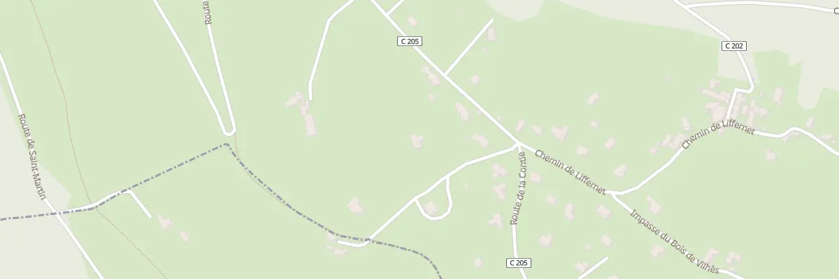 Plan du 5059 Camp de la Reine à Lunan
