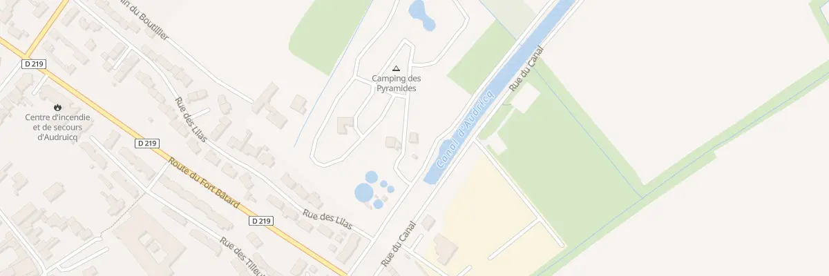 Plan du 6000 Rue du Canal à Audruicq
