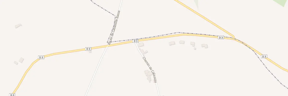 Plan du 1 Che de Calausou à Mailhoc