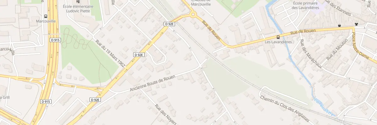 Plan du 61 Rue Eric de Martimprey à Pontoise