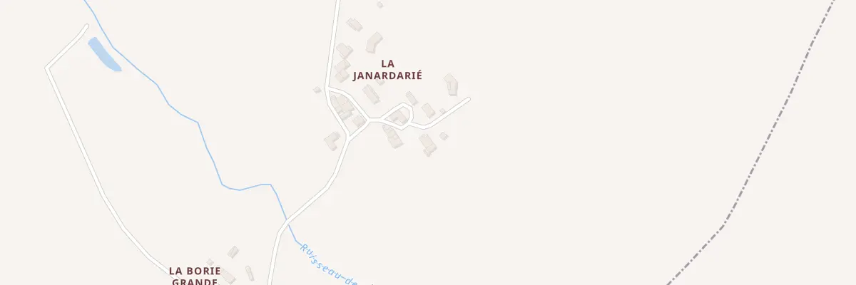 Plan du 5032 Plaine de Dessous La Borio à Cahuzac