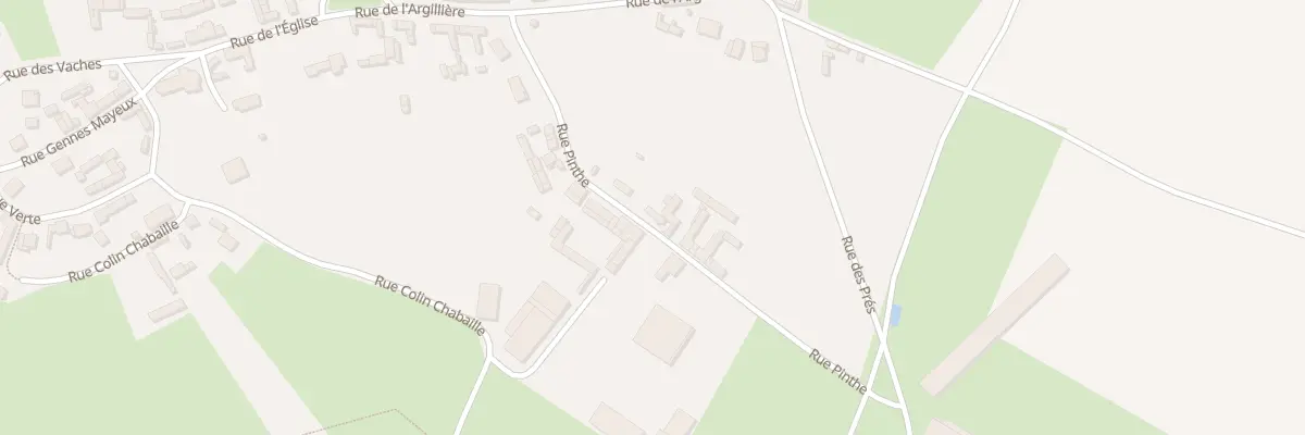 Plan du 7 Rue Pinthe à Rotangy