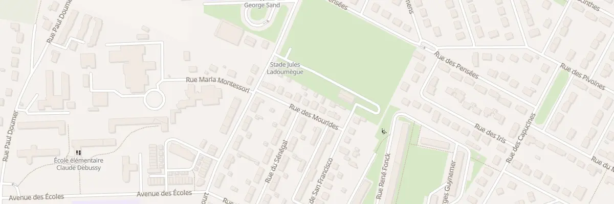 Plan du 10 Rue des Mourides à Beauvais