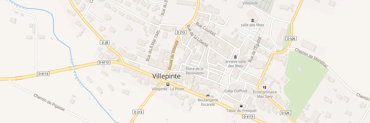 Plan du 3 Rue du Treil à Villepinte