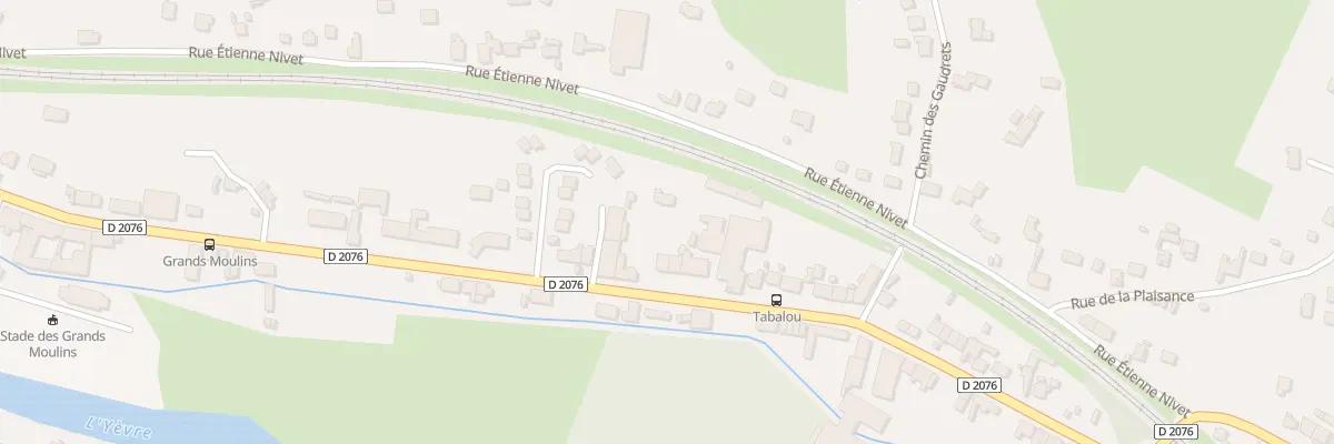Plan du 20B Rue Pasteur à Vierzon