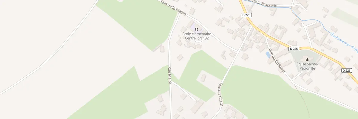 Plan du 3 Rue Major à Acquin-Westbécourt