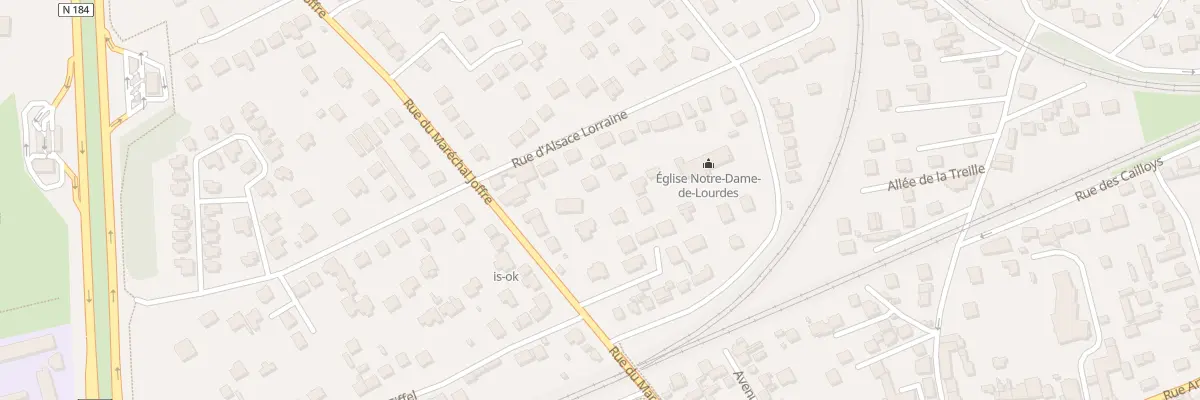 Plan du 18 Rue du Maréchal Joffre à Conflans-Sainte-Honorine