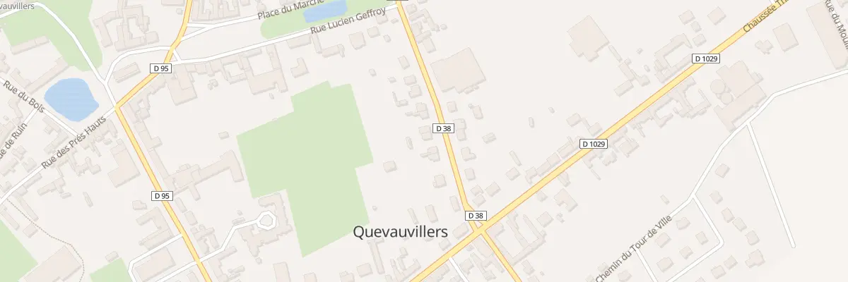 Plan du 11 Rue de la Chapelle à Quevauvillers