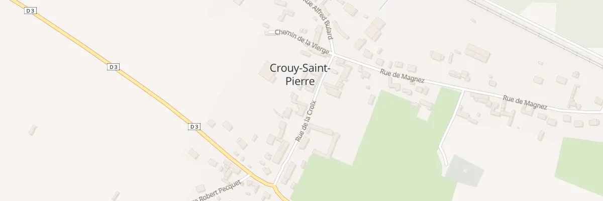 Plan du 8 Rue de la Croix à Crouy-Saint-Pierre