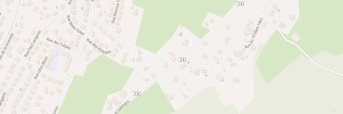 Plan du 30 Rue Roger Salengro à Capdenac-Gare
