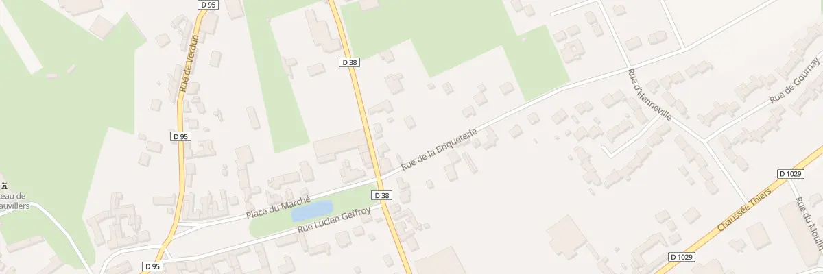 Plan du 48 Rue de la Chapelle à Quevauvillers