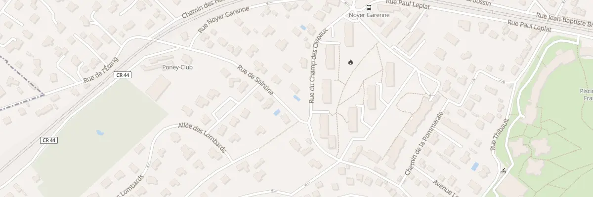 Plan du 1 Rue du Champ des Oiseaux à Marly-le-Roi