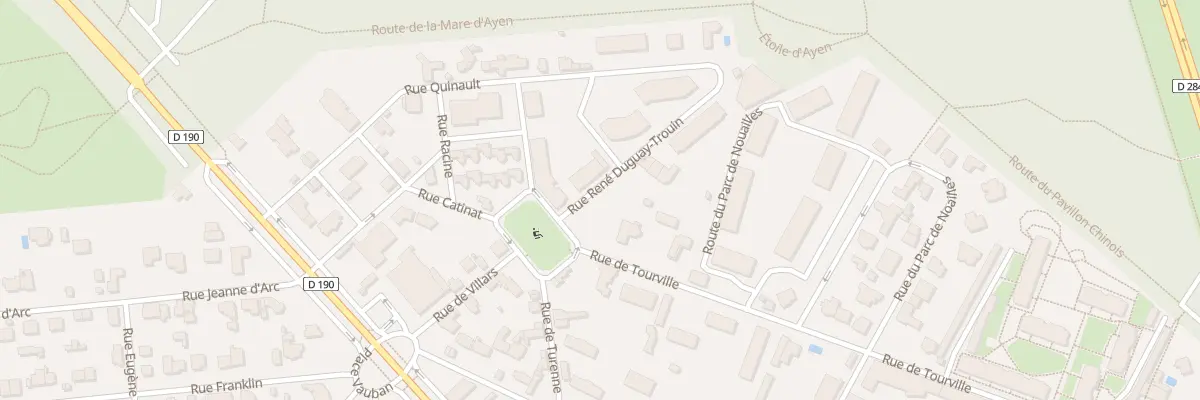 Plan du 2 Rue Duguay Trouin à Saint-Germain-en-Laye