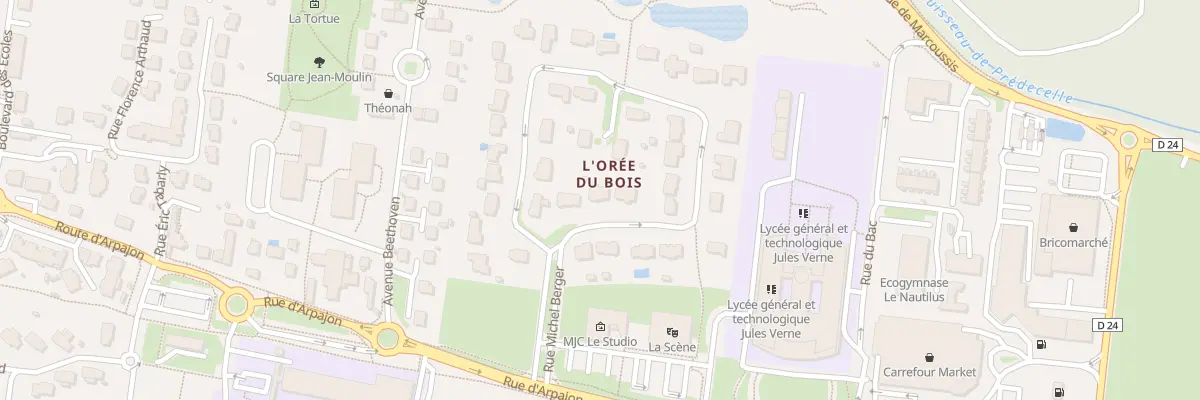 Plan du 4 Rue Michel Berger à Limours