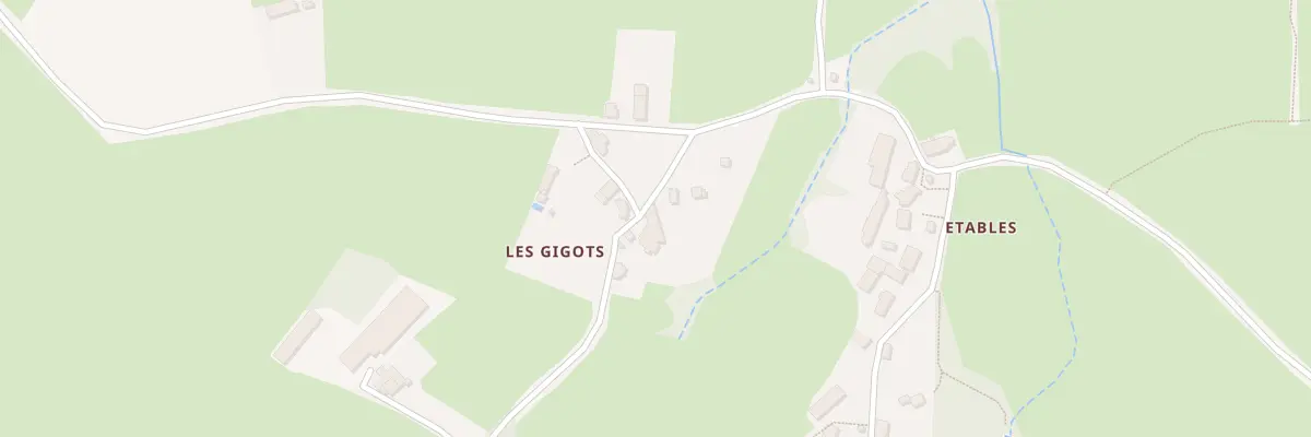 Plan du 4 Les Gigots à Clugnat
