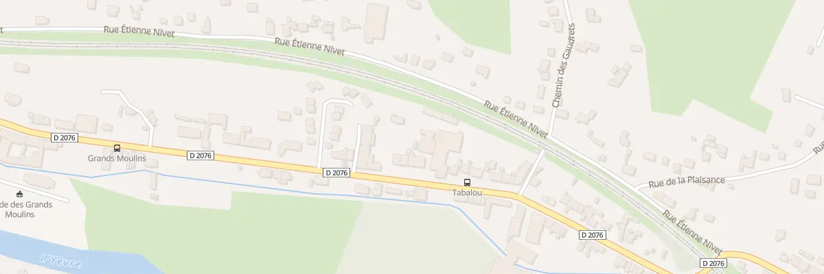 Plan du 22B Rue Pasteur à Vierzon