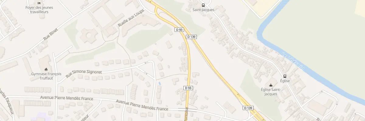 Plan du 26 Rue de Pontoise à Beauvais
