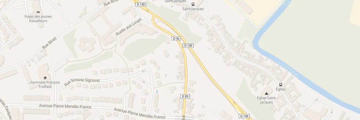Plan du 22 Rue de Pontoise à Beauvais