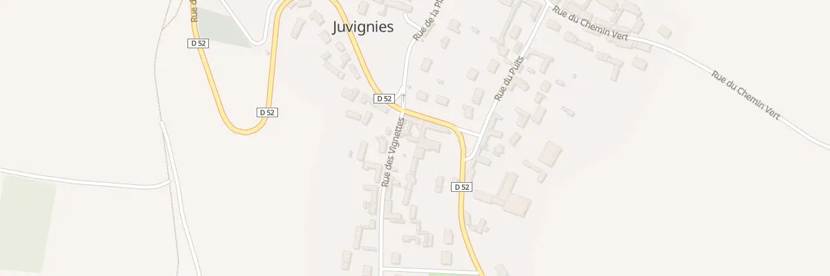 Plan du 2 Rue de l’Equipée à Juvignies