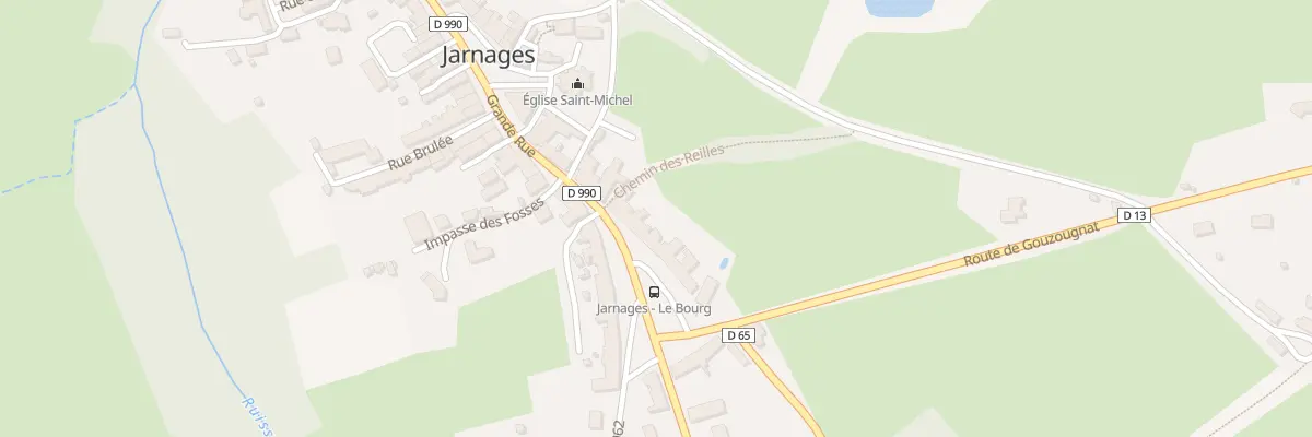 Plan du 9 Pl du Bicentenaire à Jarnages