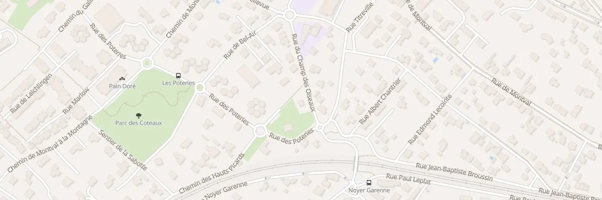 Plan du 23 Rue du Champ des Oiseaux à Marly-le-Roi