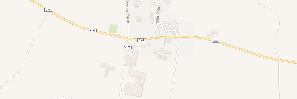 Plan du 117 Rte Servies à Cuq